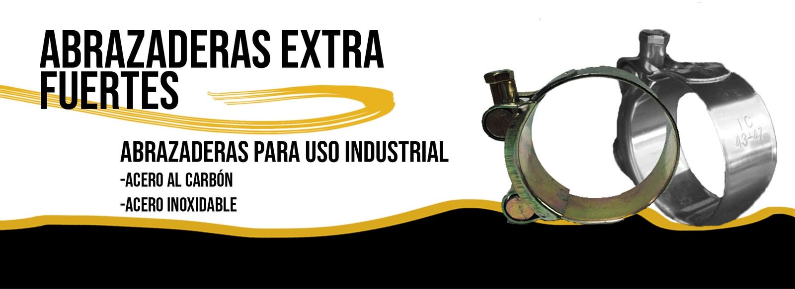 Abrazaderas Extra Fuertes
